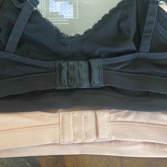 Maternity Cotton Lace Trim Bra, 2 Pack - Picture 10 of 10